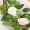 50pcs Artificial Green Leaves Bulk Rose Leaves Artificial Greenery Fake Rose Flower Leaves for Decoration